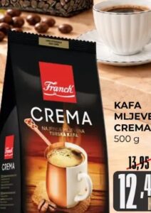Franck Crema kafa mljevena 500 g, Belamionix
