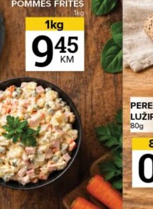 FRANCUSKA SALATA kg, Konzum i Mercator