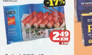 Fratello surimi štapići raka 250 g