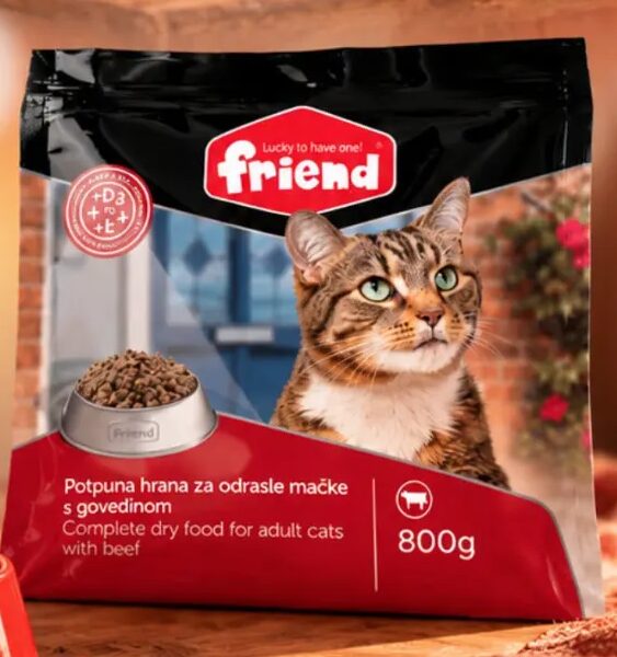 Friend DC Govedina hrana za mačke 800 g