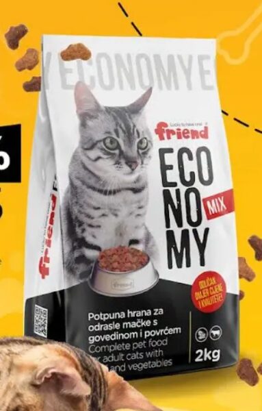 Friend Economy Mix hrana za mačke 2 kg
