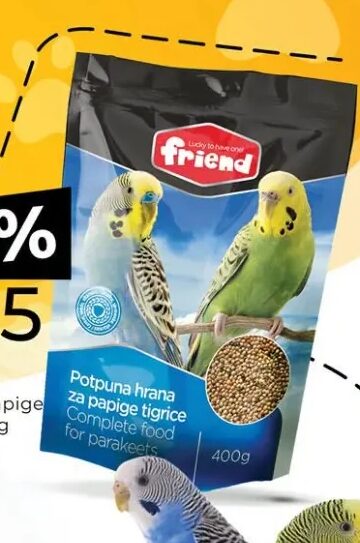 Friend Hrana za papige tigrice 400 g