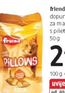 frlend dopunska hrana za mačke 50 g, dm