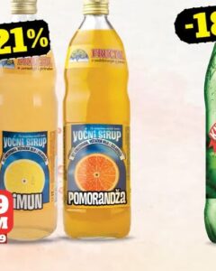 FRUCTAL Voćni sirup 1 l, Tropic