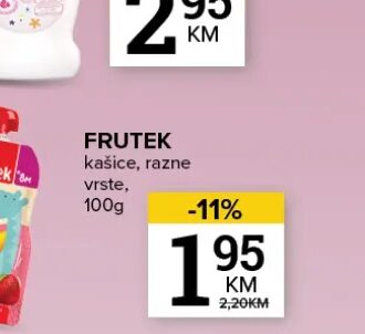 Frutek kašice 100 g