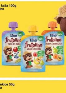 Frutolino voćna kaša 100 g, Robot
