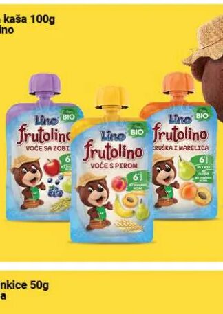 Frutolino voćna kaša 100 g