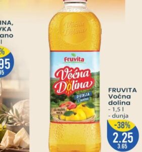 Fruvita Voćna dolina 1,5 l, FIS