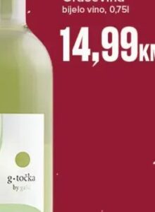 Galić G Točka Graševina 0,75 l, Konzum i Mercator