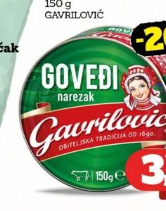 Gavrilović Goveđi narezak 150 g