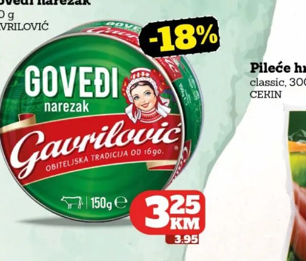 Gavrilović Goveđi narezak 150 g