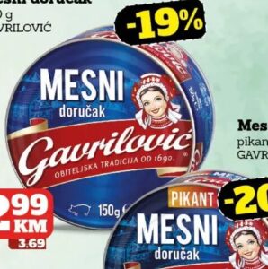 Gavrilović Mesni doručak 150 g