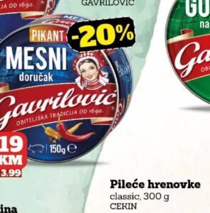 Gavrilović Mesni doručak pikant 150 g