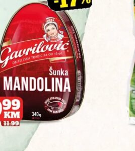 Gavrilović Šunka mandolina 340 g