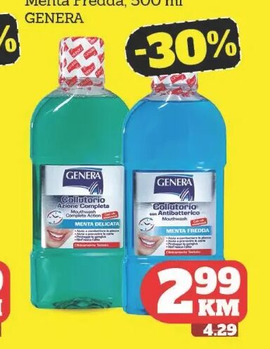 Genera vodica za ispiranje usta 500 ml