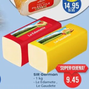 German sir Le Edamete, Le Gaudete 1 kg, FIS