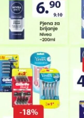 Gillette brijač 4/1, 8/1
