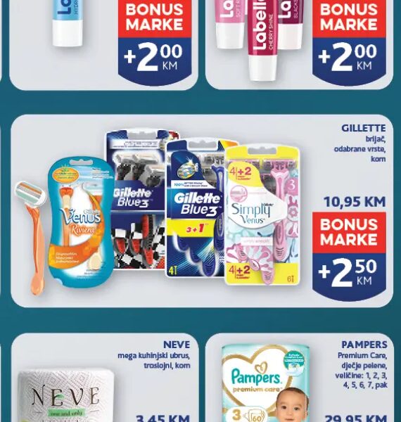Gillette brijač kom