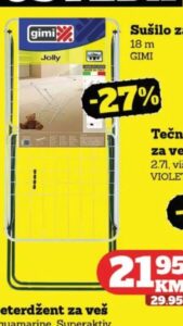 Gimi sušilo za veš Jolly 18 m