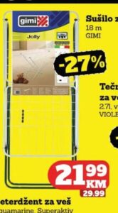 Gimi Sušilo za veš Jolly 18 m