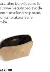 Giordani Gold Golden kozmetička torbica 18 x 10 x 14.5 cm, Oriflame
