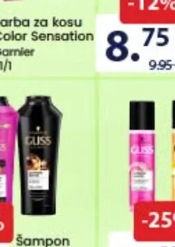 Gliss šampon za kosu 400ml