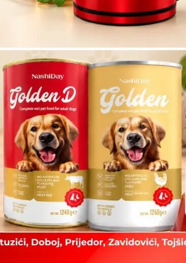 Goldendog Hrana za pse govedina / piletina 1240 g