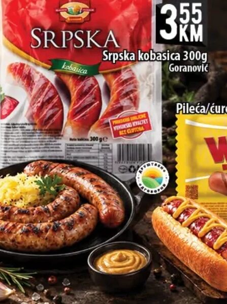 Goranović Srpska kobasica 300 g