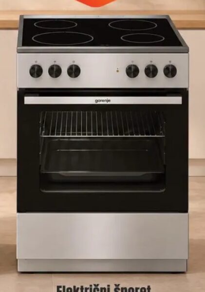 Gorenje Električni šporet GEC6A11SG 1 kom