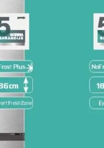 Gorenje Kombinovani frižider N619EAXL4, Domod