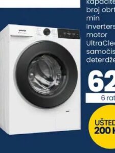 Gorenje perilica rublja WG474A21 7 kg, FIS