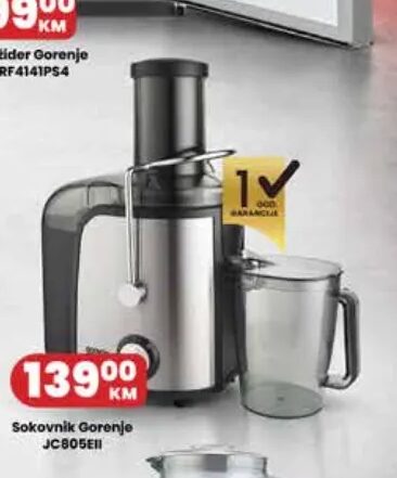 Gorenje sokovnik JC805EII 1 kom