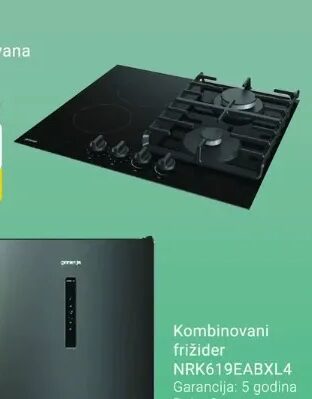 Gorenje Ugradbena kombinovana ploča GCE 691 BSC