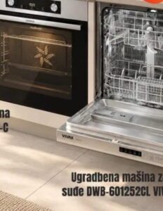 GORENJE Ugradbena pećnica+ugradbena ravna ploča AQUA-C 745395