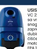Gorenje usisavač VC 2222 G4HBL 3 l, FIS