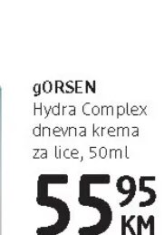 gORSEN Hydra Complex dnevna krema za lice 50 ml, dm