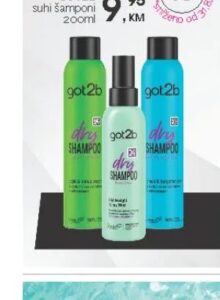 GOT2B suhi šamponi 200 ml, CM
