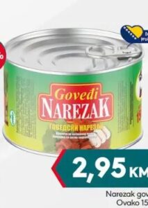 Goveđi narezak Ovako 150 g, Mega diskont