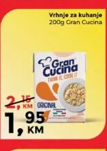 Gran Cucina vrhnje za kuhanje 200 g, Namex