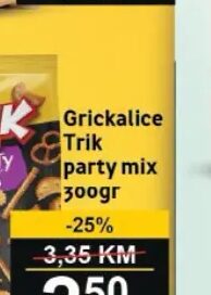 Grickalice Trik party mix 300 g, Best