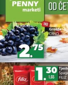 Grožđe crno 1 kg, Penny