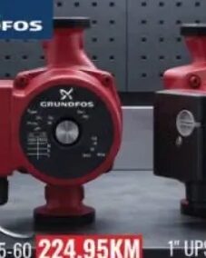 Grundfos UPS 25-70 pumpa 1", Penny