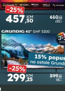 Grundig GHF 5200 40" 40", Omega Shop