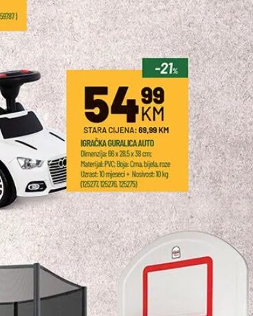GURALICA AUTO 1 kom