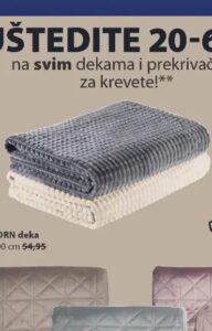 HAGTORN deka 140x200 cm, JYSK