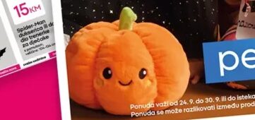 Halloween plišana igračka 1 kom