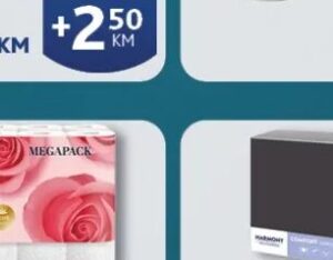 Harmony toaletni papir 24/1, Konzum i Mercator