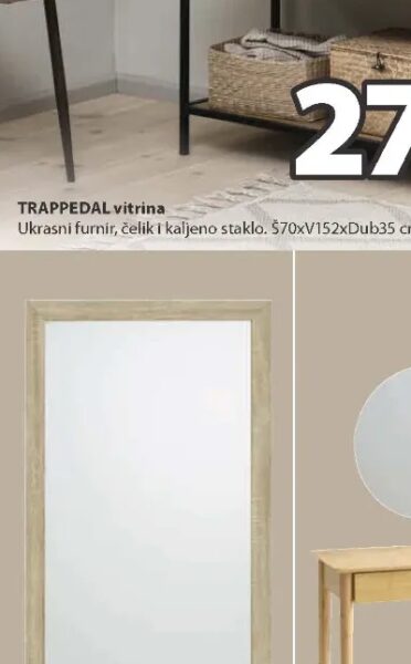 HASLUND ogledalo 70x160 cm