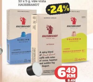 Hausbrandt Kapsule 10 x 5 g
