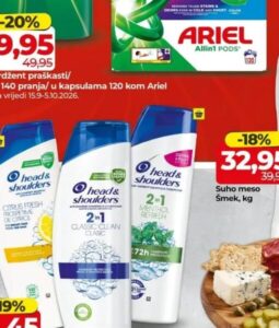 Head & Shoulders Šampon 400 ml, Bingo